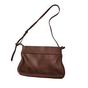 Botkier New York Crossbody‎ Bag Brown Leather Handbag Adjustable Straps